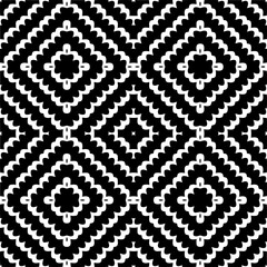 Vector monochrome pattern, Abstract texture for fabric print, card, table cloth, furniture, banner, cover, invitation, decoration, wrapping.seamless repeating pattern.Black and 
white color.