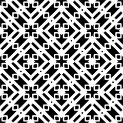 Vector monochrome pattern, Abstract texture for fabric print, card, table cloth, furniture, banner, cover, invitation, decoration, wrapping.seamless repeating pattern.Black and 
white color.
