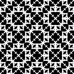 Vector monochrome pattern, Abstract texture for fabric print, card, table cloth, furniture, banner, cover, invitation, decoration, wrapping.seamless repeating pattern.Black and 
white color.