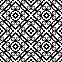 Vector monochrome pattern, Abstract texture for fabric print, card, table cloth, furniture, banner, cover, invitation, decoration, wrapping.seamless repeating pattern.Black and 
white color.