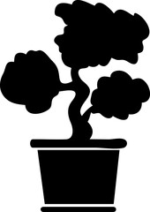 plant pot icon vector design trendy style flat design..eps