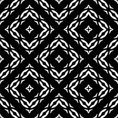 Vector monochrome pattern, Abstract texture for fabric print, card, table cloth, furniture, banner, cover, invitation, decoration, wrapping.seamless repeating pattern.Black and 
white color.