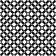 Fototapeta premium Vector monochrome pattern, Abstract texture for fabric print, card, table cloth, furniture, banner, cover, invitation, decoration, wrapping.seamless repeating pattern.Black and white color.