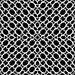 Vector monochrome pattern, Abstract texture for fabric print, card, table cloth, furniture, banner, cover, invitation, decoration, wrapping.seamless repeating pattern.Black and 
white color.