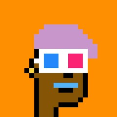 Pixelated people avatar