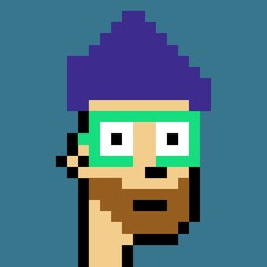 Pixelated people avatar