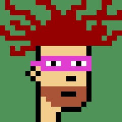 Pixelated people avatar