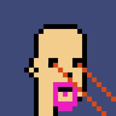 Pixelated people avatar