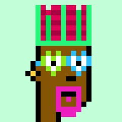 Pixelated people avatar