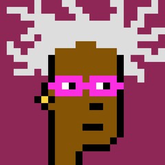 Pixelated people avatar