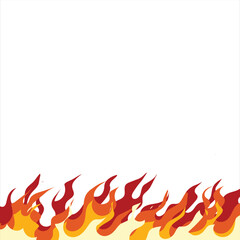 Fire Flame Banner
