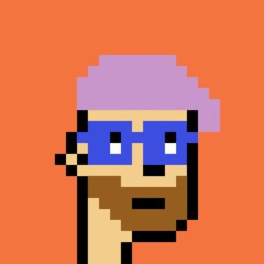 Pixelated people avatar