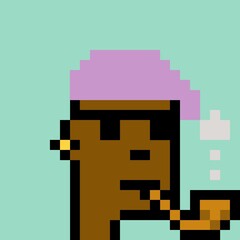 Pixelated people avatar