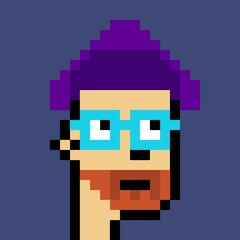 Pixelated people avatar