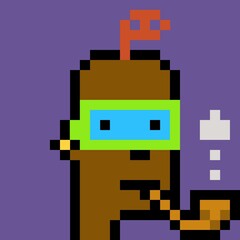 Pixelated people avatar