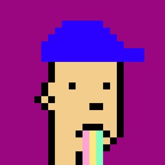 Pixelated people avatar