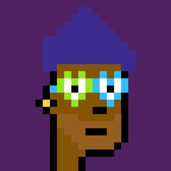 Pixelated people avatar
