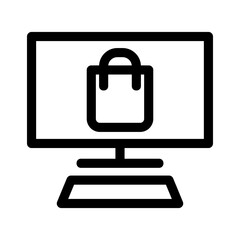 ecommerce icon or logo isolated sign symbol vector illustration - high quality black style vector icons
