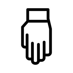 hand icon or logo isolated sign symbol vector illustration - high quality black style vector icons
