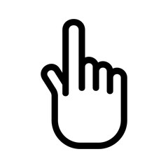 hand icon or logo isolated sign symbol vector illustration - high quality black style vector icons
