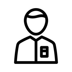 human icon or logo isolated sign symbol vector illustration - high quality black style vector icons
