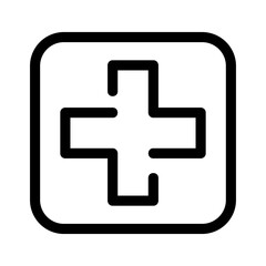 Obraz premium medical icon or logo isolated sign symbol vector illustration - high quality black style vector icons 