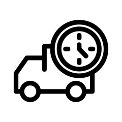 shipping icon or logo isolated sign symbol vector illustration - high quality black style vector icons
