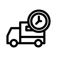 shipping icon or logo isolated sign symbol vector illustration - high quality black style vector icons
