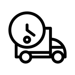 shipping icon or logo isolated sign symbol vector illustration - high quality black style vector icons
