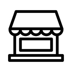 shop icon or logo isolated sign symbol vector illustration - high quality black style vector icons
