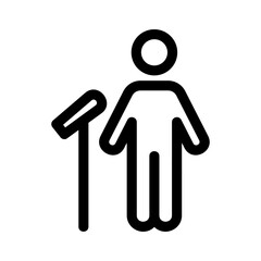 singer icon or logo isolated sign symbol vector illustration - high quality black style vector icons
