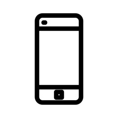 smartphone icon or logo isolated sign symbol vector illustration - high quality black style vector icons
