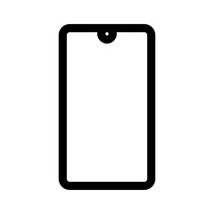 smartphone icon or logo isolated sign symbol vector illustration - high quality black style vector icons
