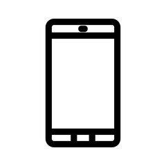 smartphone icon or logo isolated sign symbol vector illustration - high quality black style vector icons
