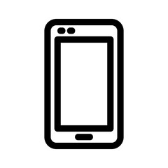 smartphone icon or logo isolated sign symbol vector illustration - high quality black style vector icons
