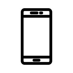 smartphone icon or logo isolated sign symbol vector illustration - high quality black style vector icons
