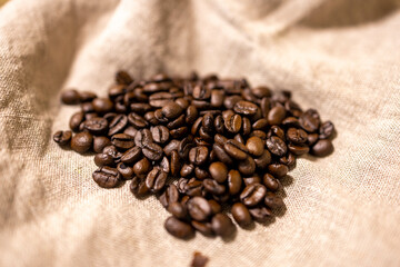 自家焙煎のコーヒー豆