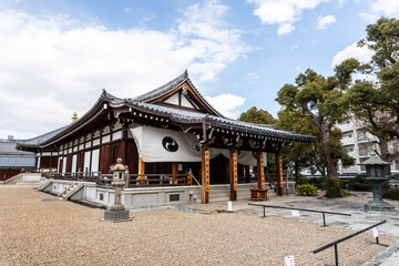 Shitenno-ji temple in Osaka.