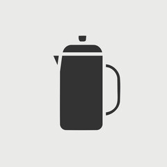 coffee brewer vectior icon illusttation
