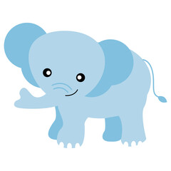 elephant cute cartoon for kid png image