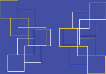 box and square patron and background shape design