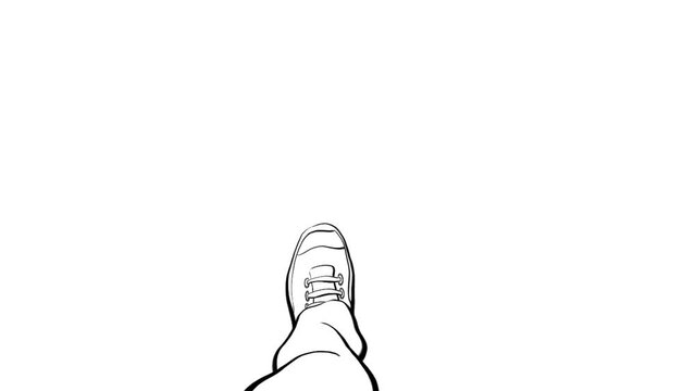 Walking rotoscope