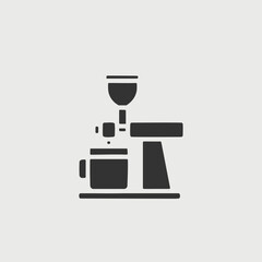 coffee brewer vectior icon illusttation