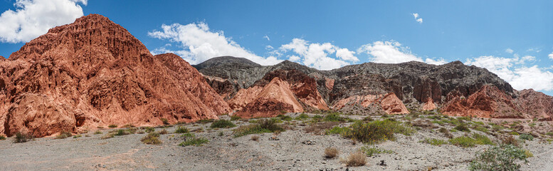 Fototapeta na wymiar Sieben Farben Berge Bolivien