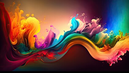 Fototapeta premium Abstract elegant background design to use as backdrop on a dark background. Generative AI
