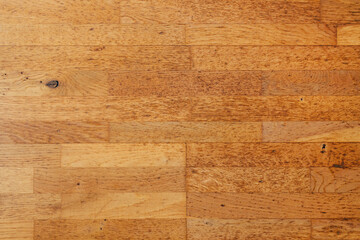Worn parquet hardwood flooring as background
