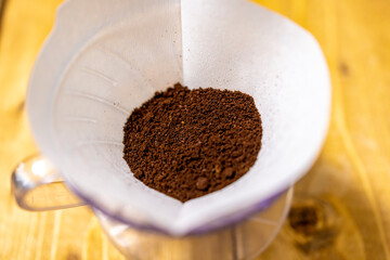 コーヒドリッパーとコーヒー豆