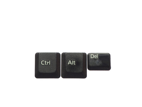 Isolated Ctrl Alt Del key combination. Reset the computer.