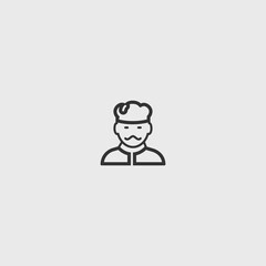 chef vector icon illustration