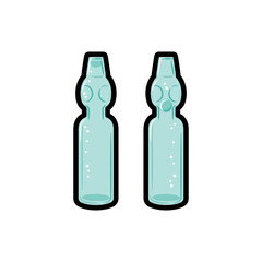 縁日イラスト：ラムネ.